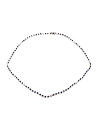 Necklace 14K 9.03ctw Ruby & Diamond Collar Necklace