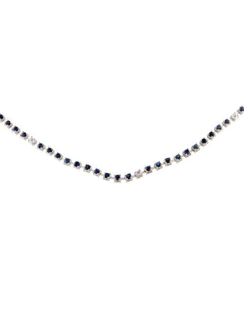 Necklace 14K 9.03ctw Ruby & Diamond Collar Necklace