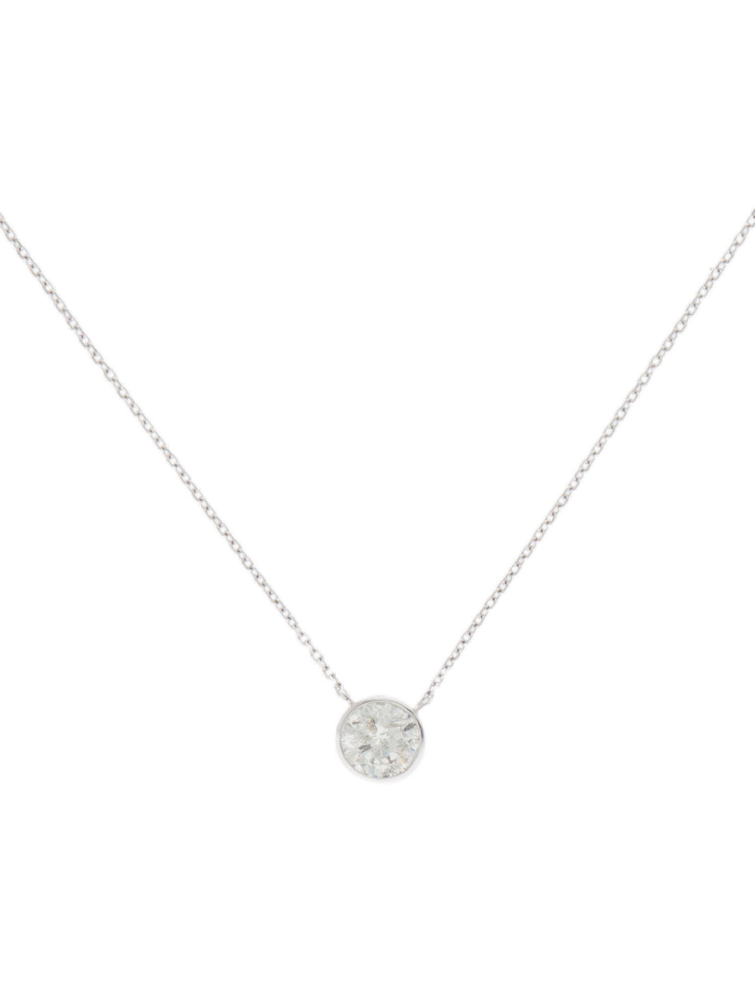 Necklace 14K Diamond Pendant Necklace