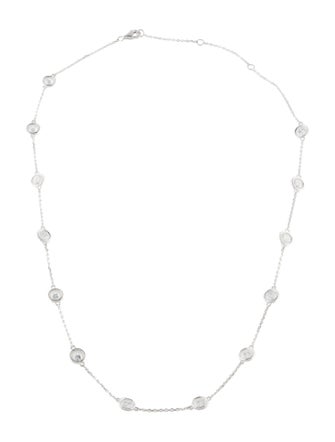 Necklace 14K 5.22ctw Diamond Station Necklace