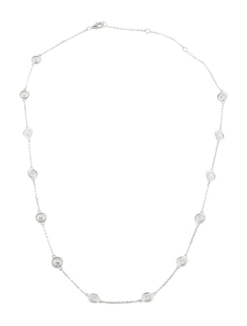 Necklace 14K 5.22ctw Diamond Station Necklace