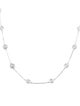 Necklace 14K 5.22ctw Diamond Station Necklace