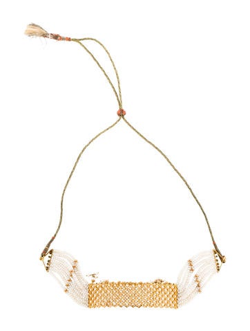 22K Seed Pearl Choker
