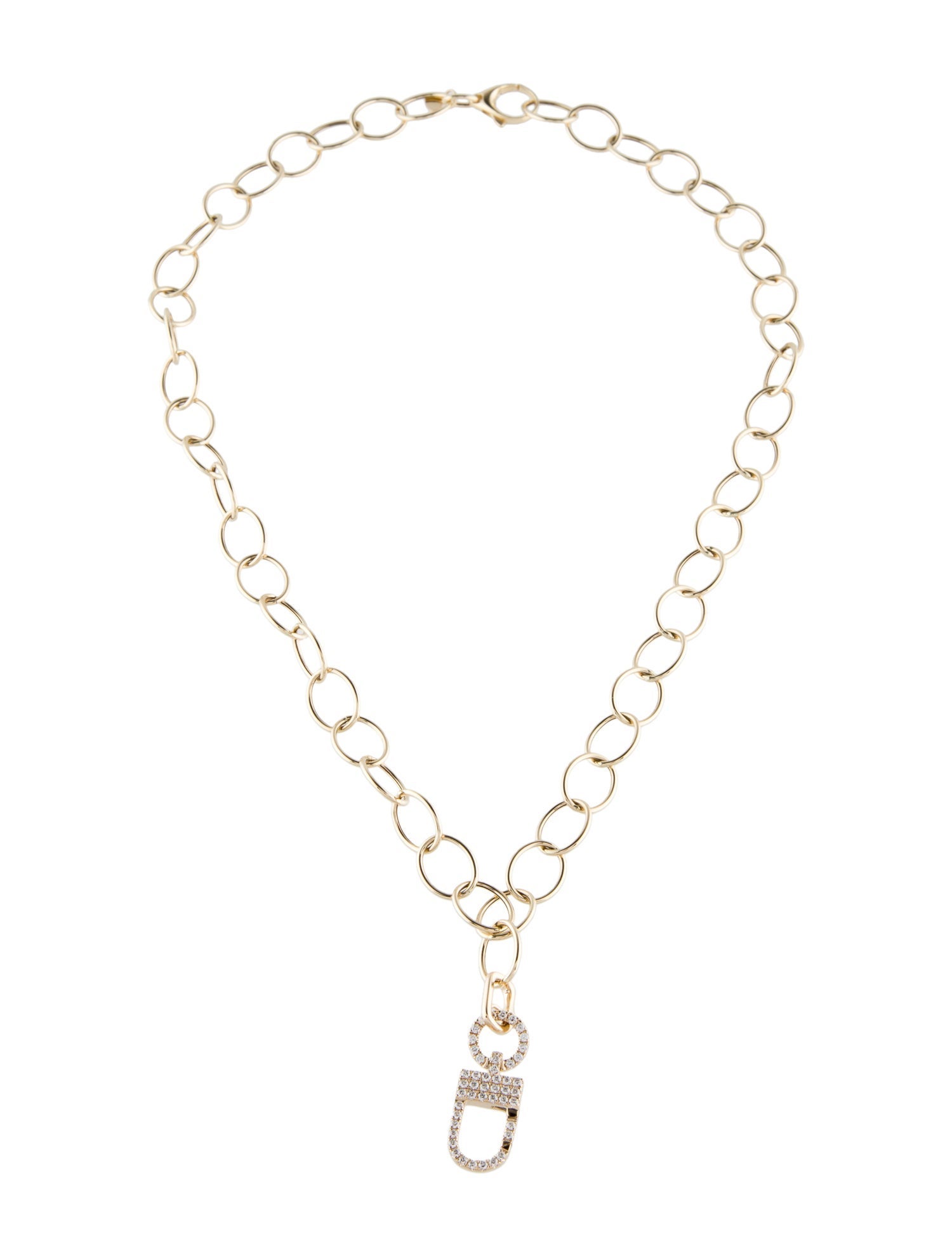 Necklace 14K Diamond Pendant Necklace