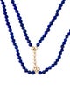 Necklace 14K Lapis Lazuli Bead Double Strand Necklace