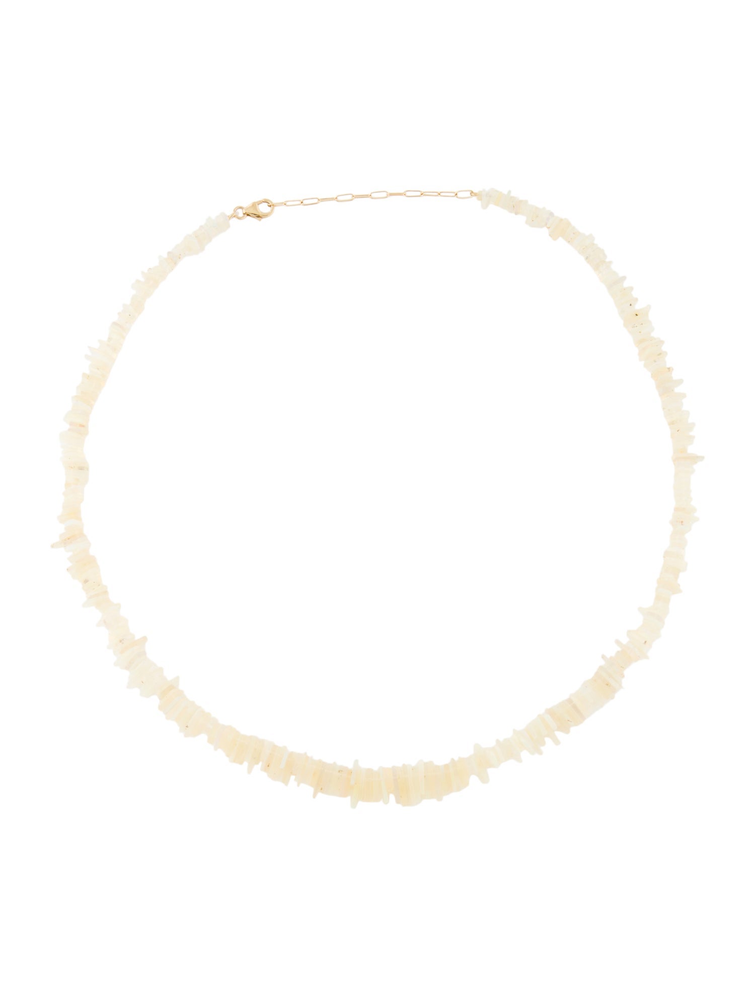 Necklace 18K Opal Bead