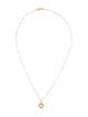 Necklace 14K Diamond Heart Pendant Necklace
