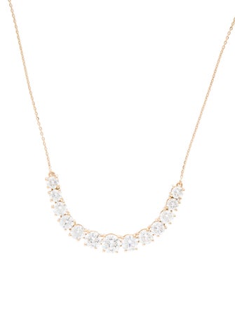 Necklace 14K 5.47ctw Lab-Grown Diamond Collar Necklace