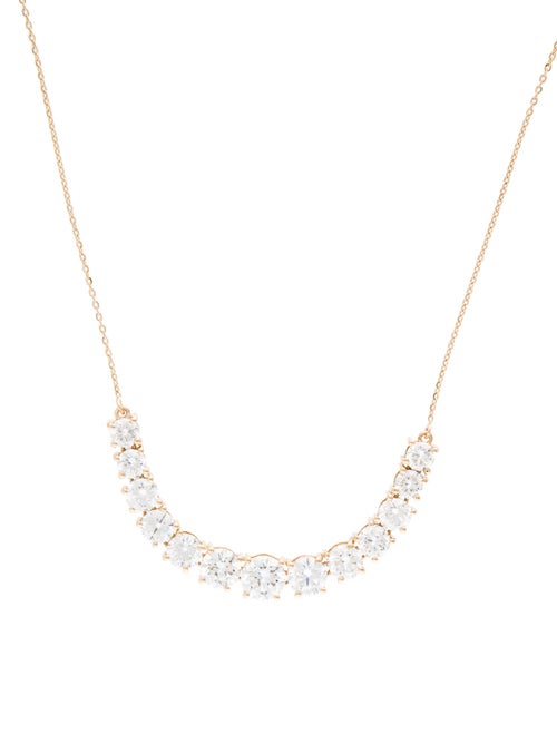 Necklace 14K 5.47ctw Lab-Grown Diamond Collar Necklace