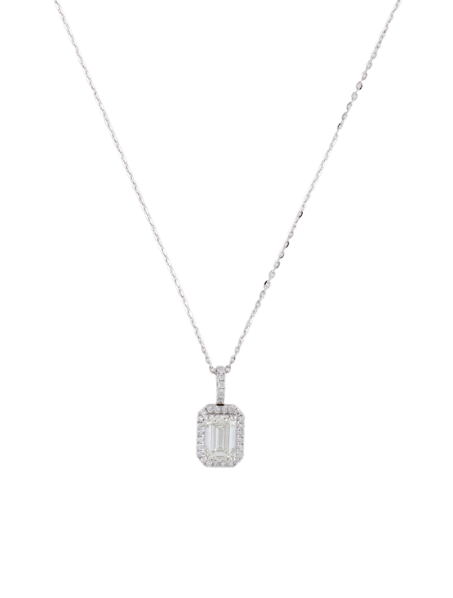 Necklace 14K 2.64ctw Lab-Grown Diamond Pendant Necklace