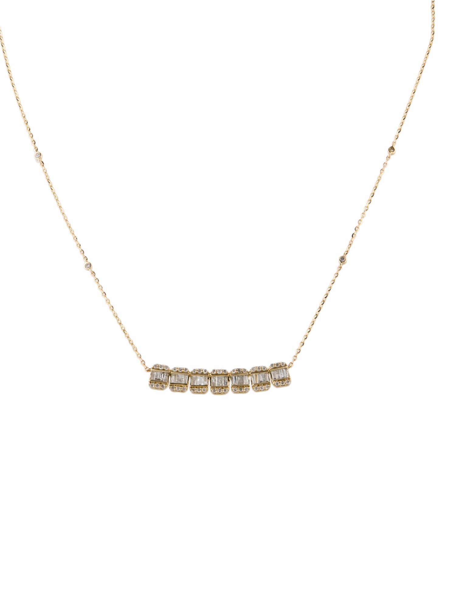 Necklace 14K Diamond Pendant Necklace