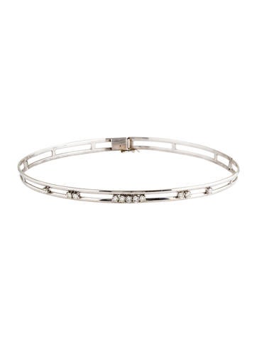 14K Diamond Accented Choker Necklace