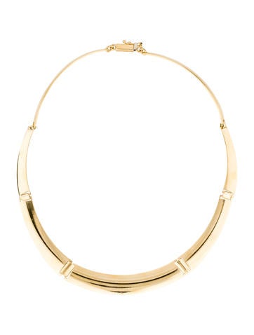 Necklace 18K Sectioned Collar Necklace