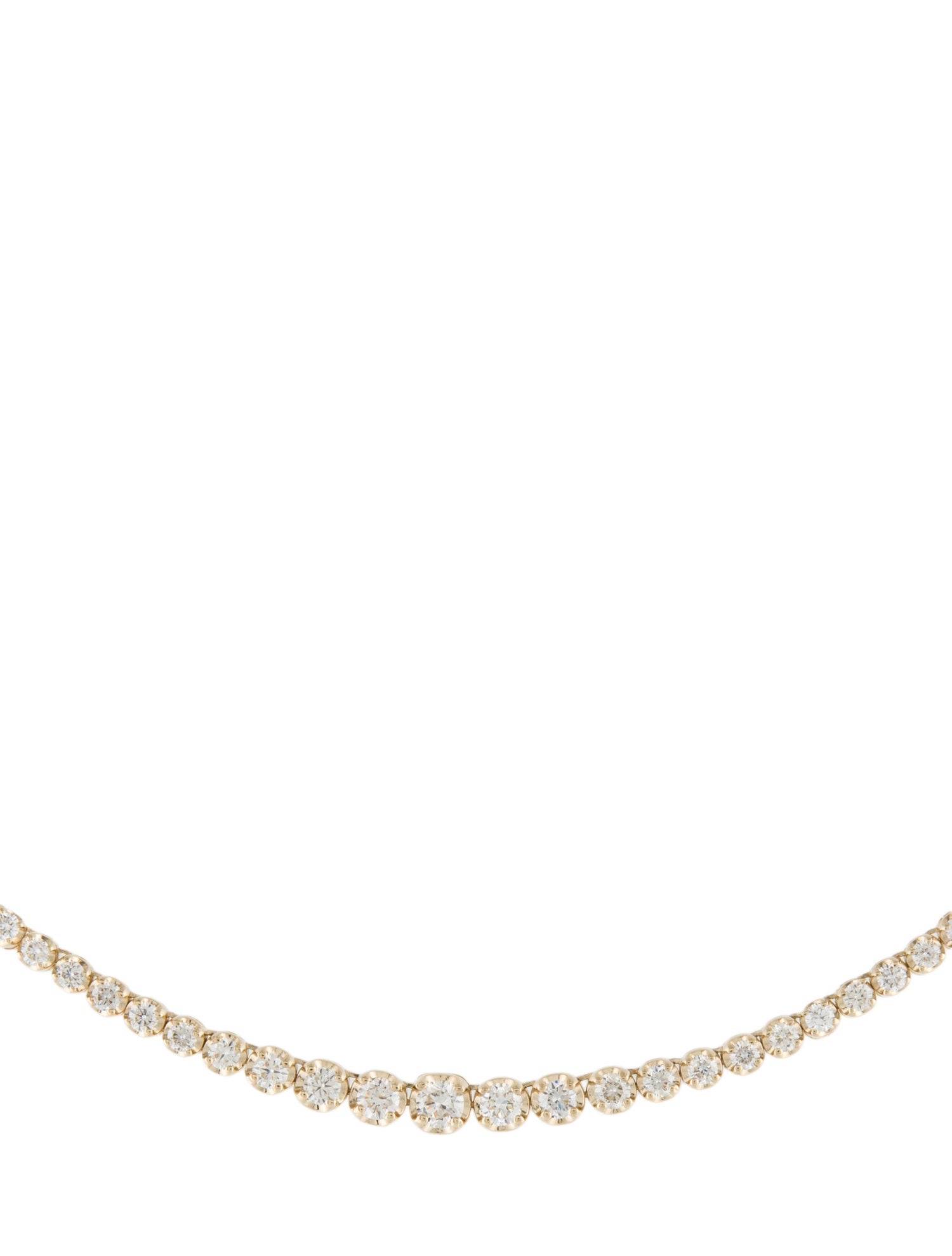 Necklace 14K 2.75ctw Diamond Graduated Collar Necklace