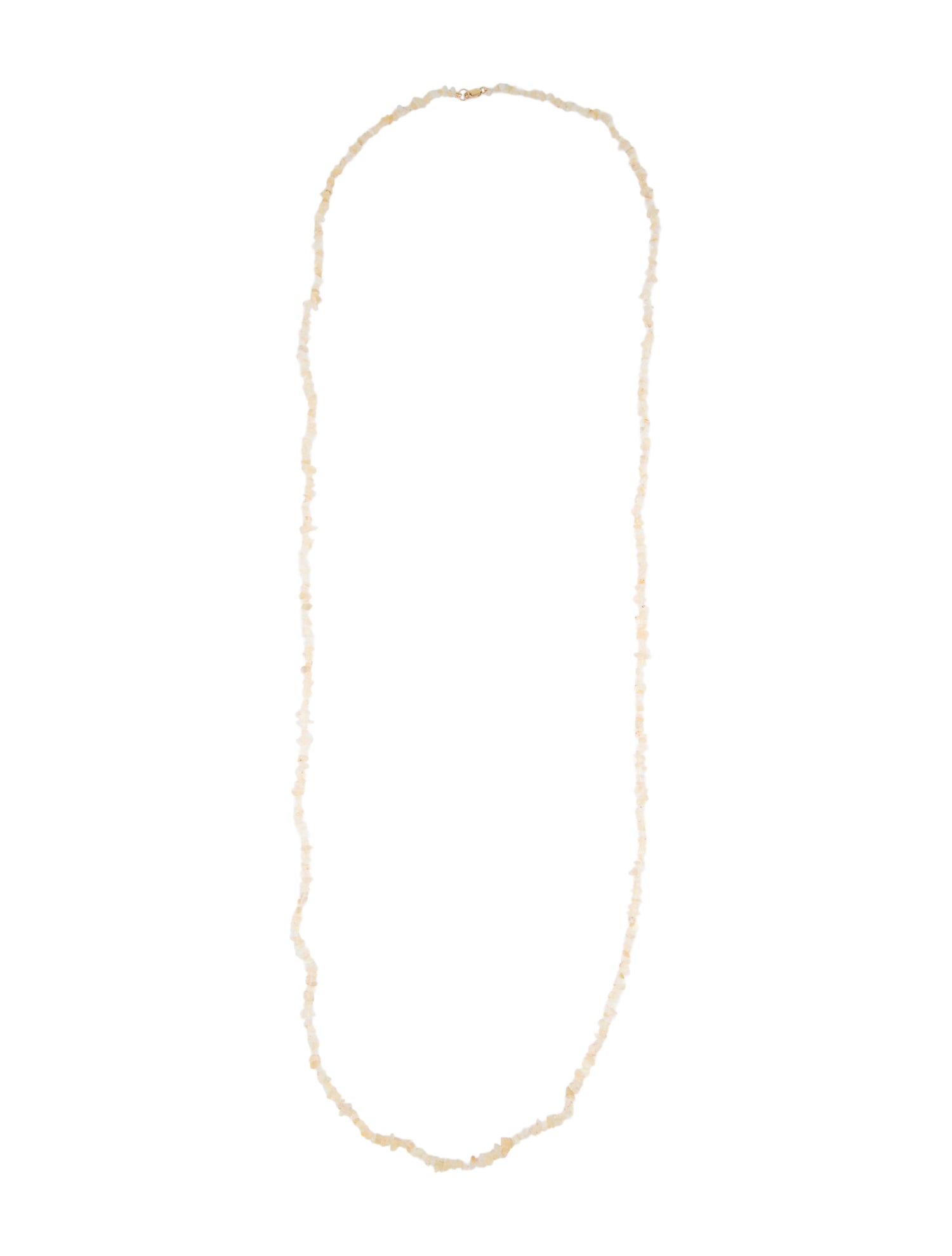 Necklace 18K Jelly Opal Bead Strand Necklace