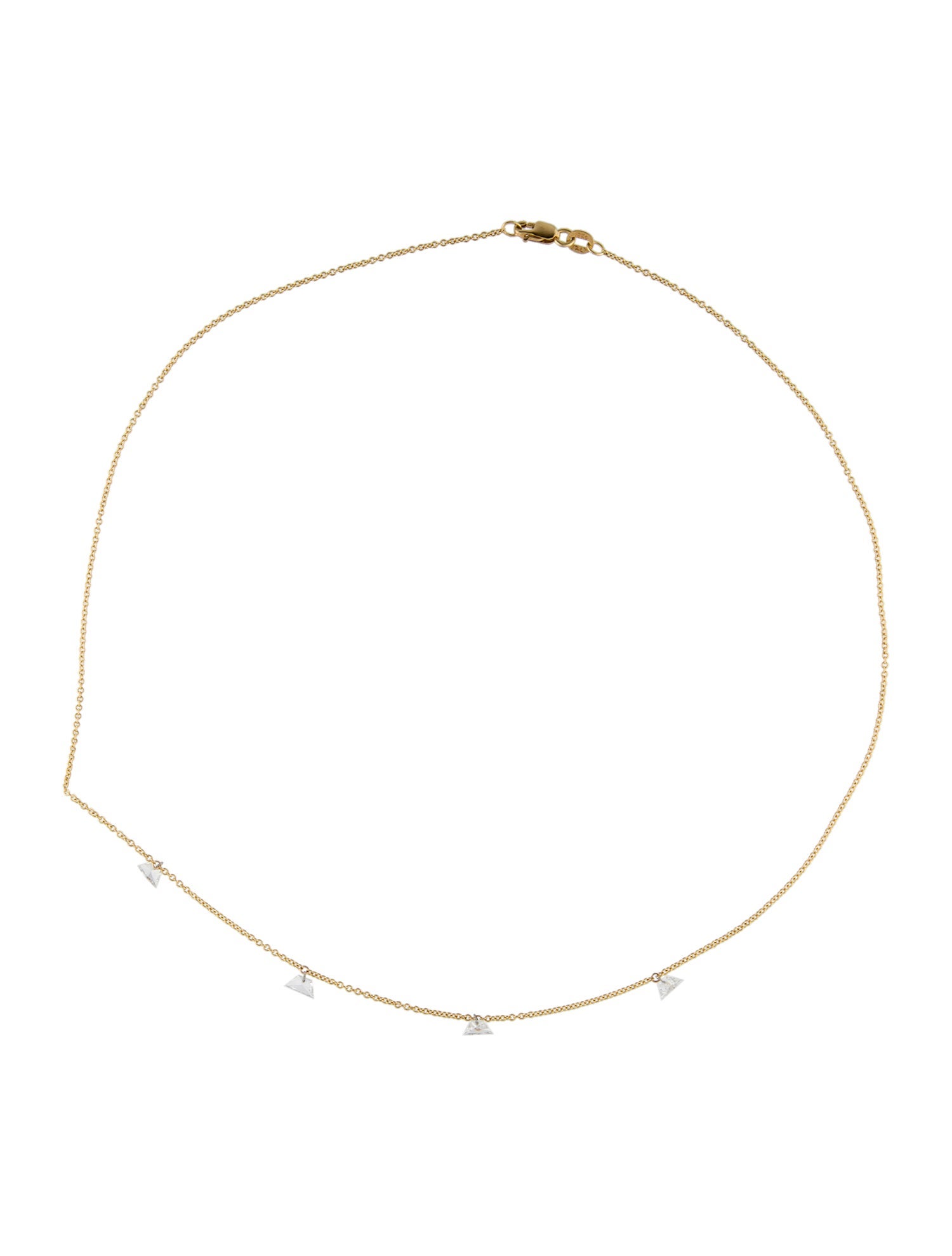 Necklace 18K Diamond Chain Necklace