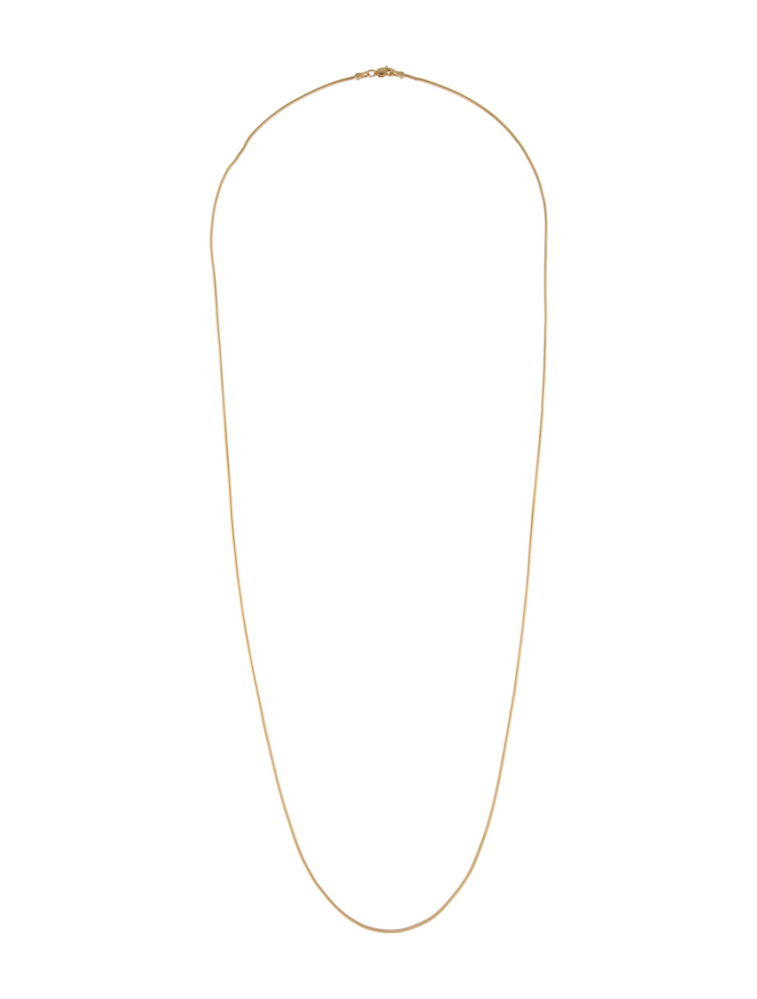 Necklace 14K Snake Chain Necklace