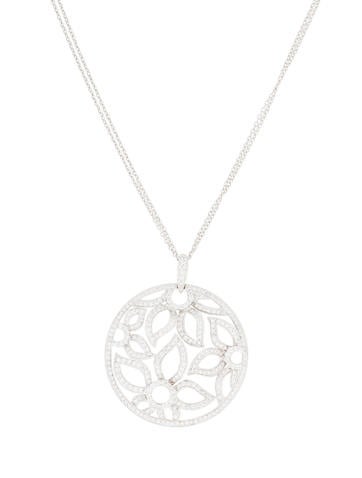 18K Diamond Floral Ope