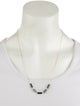 Necklace 14K Tourmaline Station Necklace