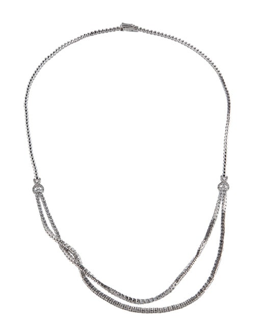 Necklace 14K 3.50ctw Diamond Collar Necklace