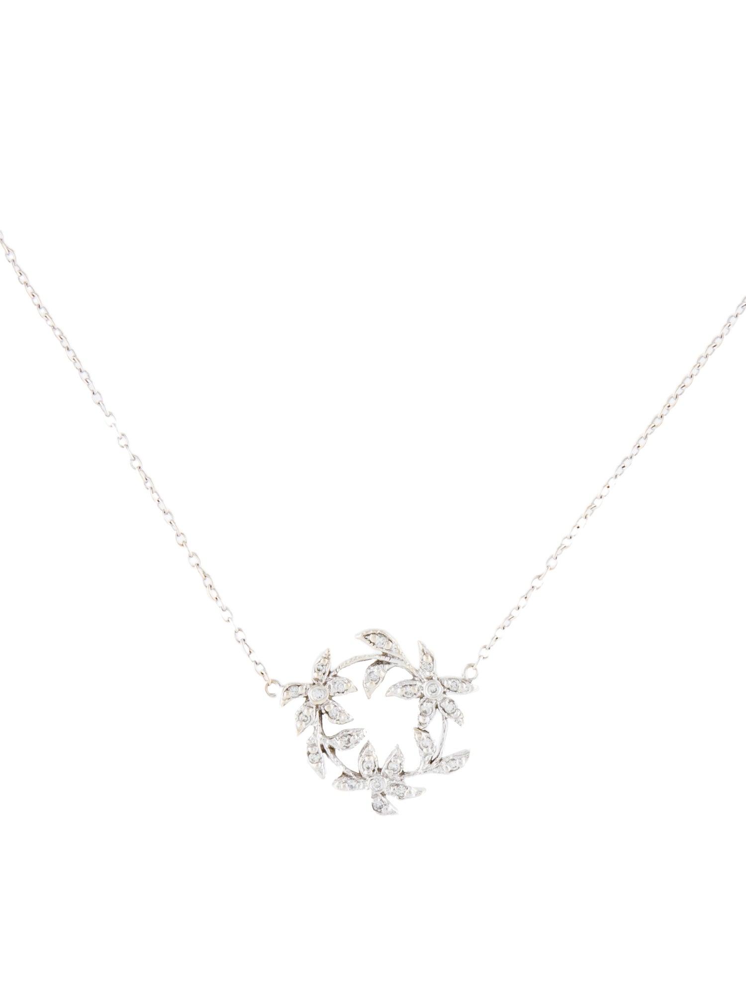 Necklace 14K Diamond Collar Necklace