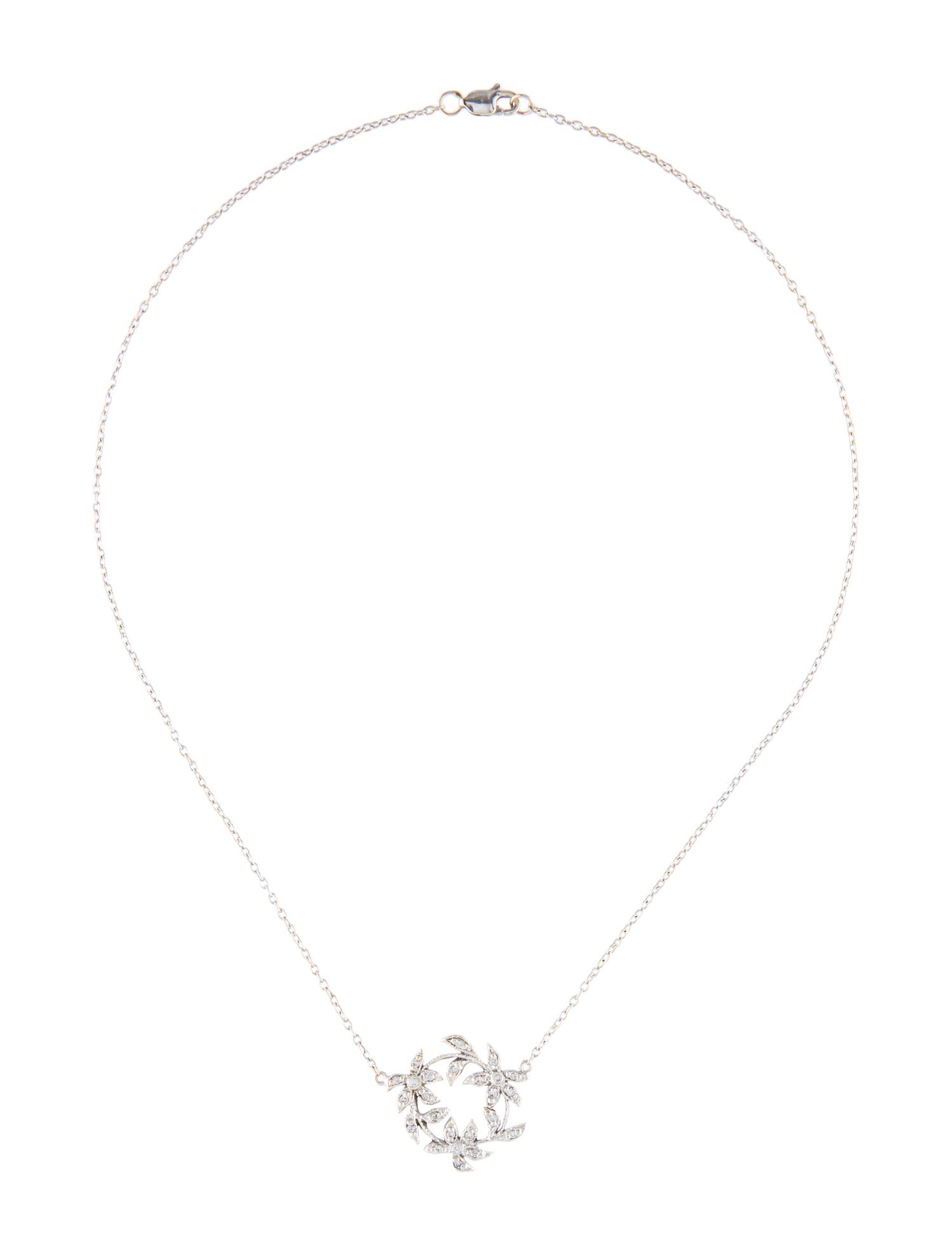 Necklace 14K Diamond Collar Necklace