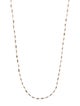 Necklace 18K Diamond Station Chain Necklace