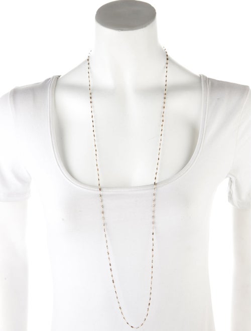 Necklace 18K Diamond Station Chain Necklace