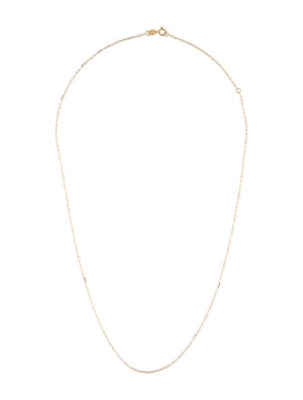 Necklace 14K Paperclip Chain Necklace
