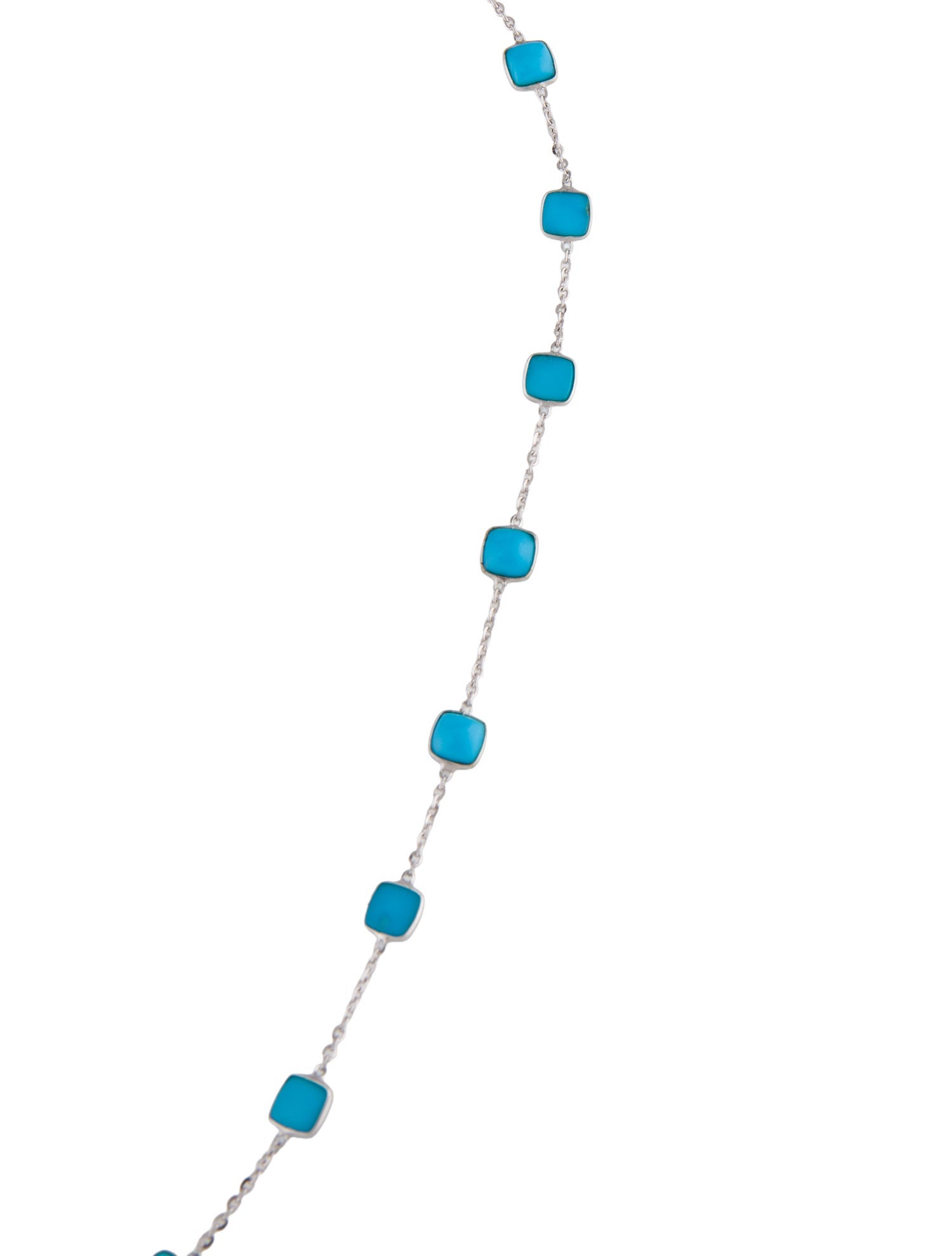 Necklace 14K Turquoise Station Collar Necklace