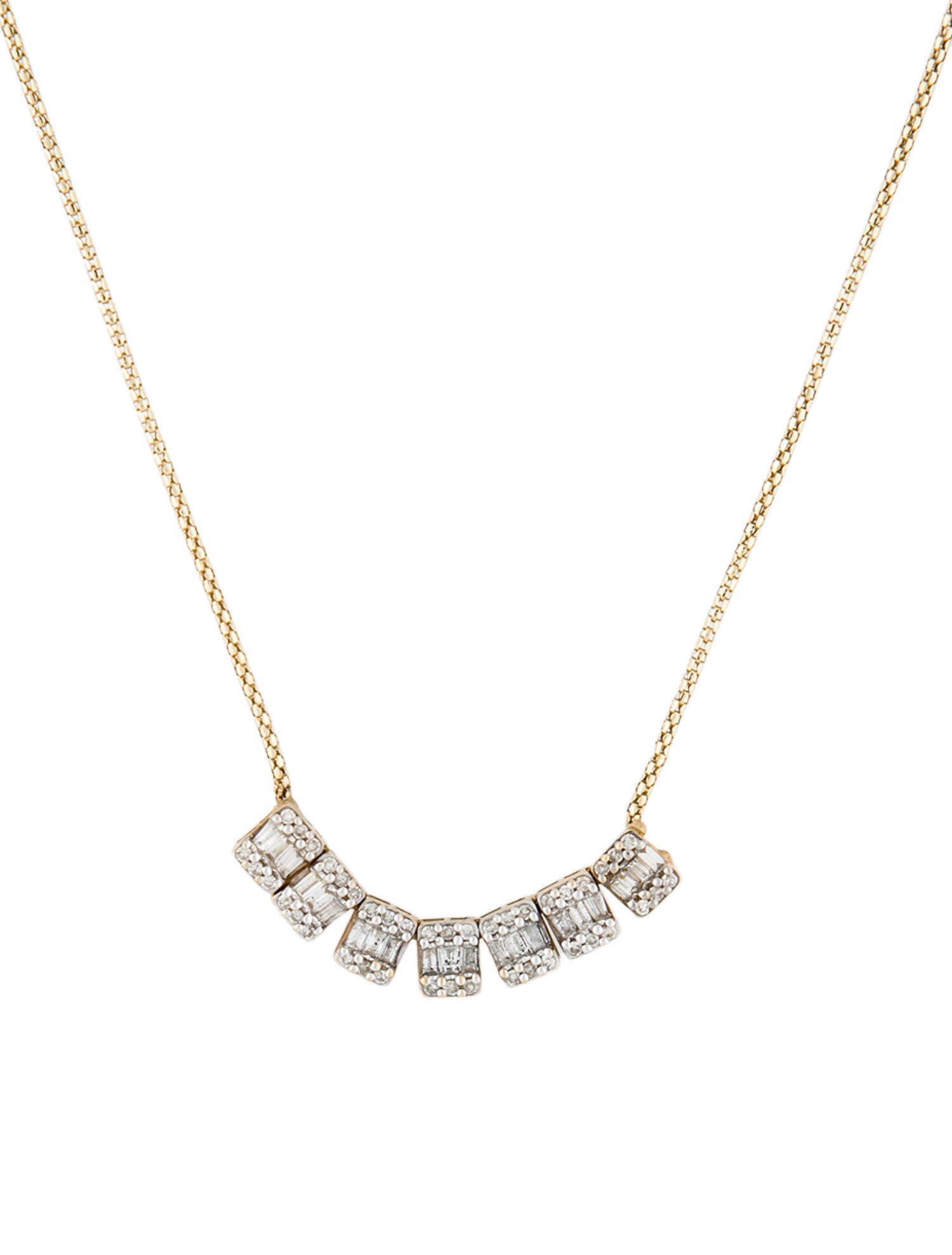 Necklace 14K Diamond Pendant Necklace