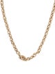 Necklace 14K Pear Link Chain Necklace