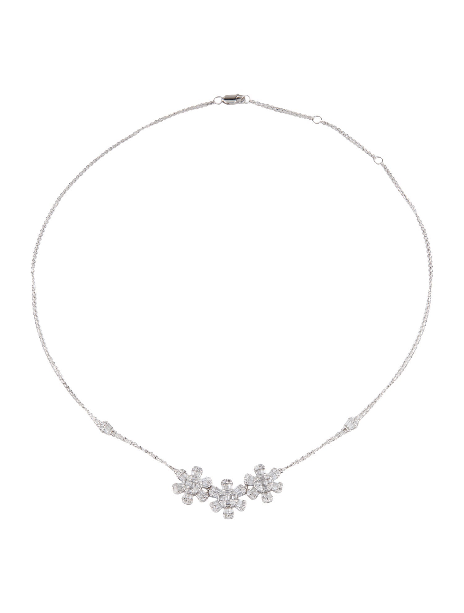 Necklace 14K 1.04ctw Diamond Evil Eye Lavalier