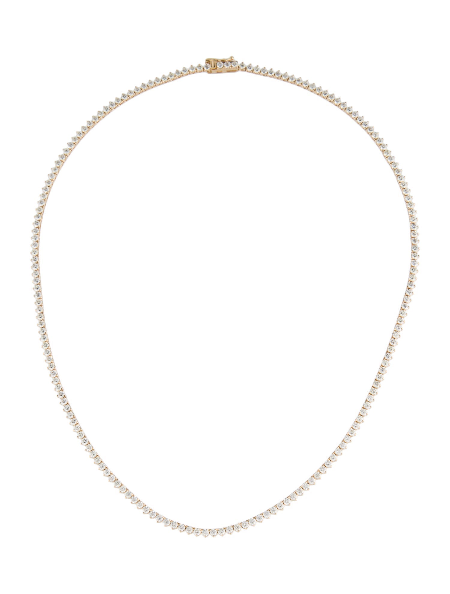Necklace 14K 8.00ctw Diamond Tennis Necklace