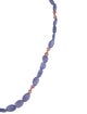 Necklace 14K Tanzanite & Tourmaline Bead Strand Necklace