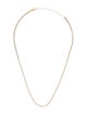 Necklace 14K Two-Tone Faceted Chain Necklace