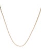 Necklace 14K Two-Tone Faceted Chain Necklace
