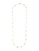 Necklace 18K 4.32ctw Diamond Station