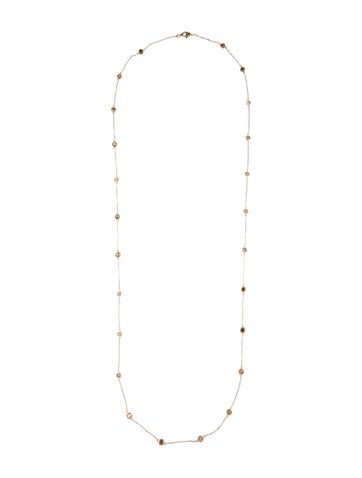 Necklace Station 18K 4.32ctw Diamond