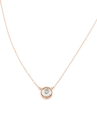 Necklace 14K Diamond Pendant Necklace