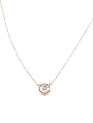 Necklace Pendant 14K Diamond