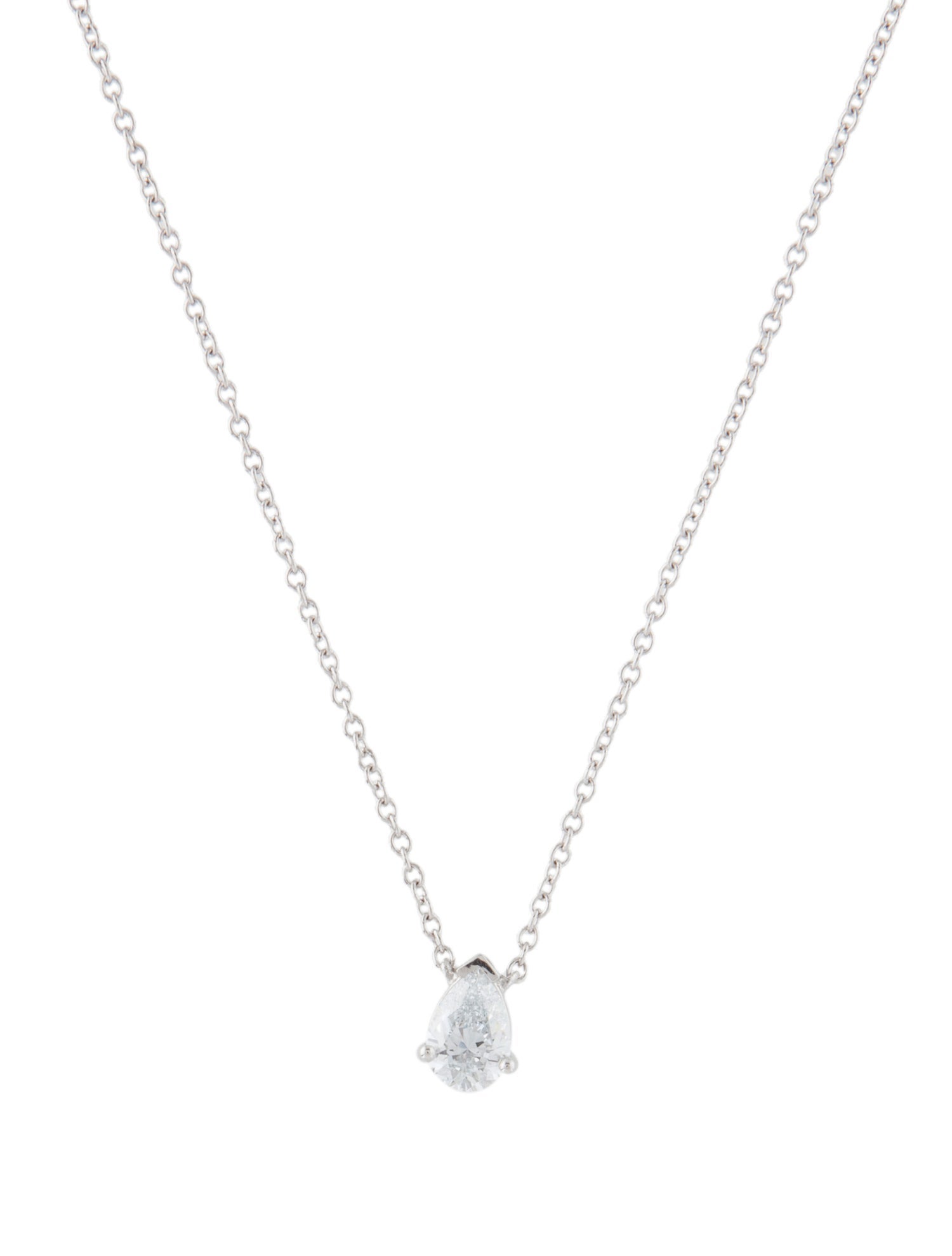 Necklace 14K Lab-Grown Diamond Pendant Necklace
