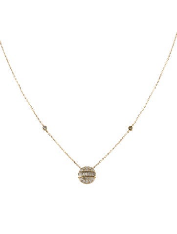 Necklace Pendant 14K Diamond