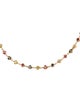 Necklace 14K 11.17ctw Sapphire & Ruby Chain Necklace