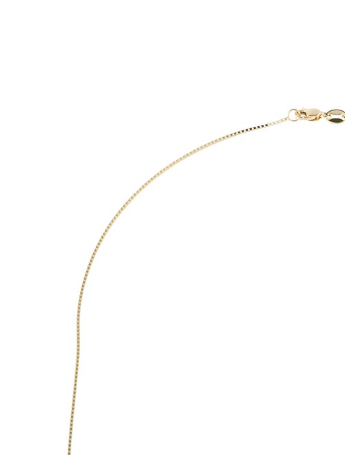 Necklace 14K Box Chain Necklace.