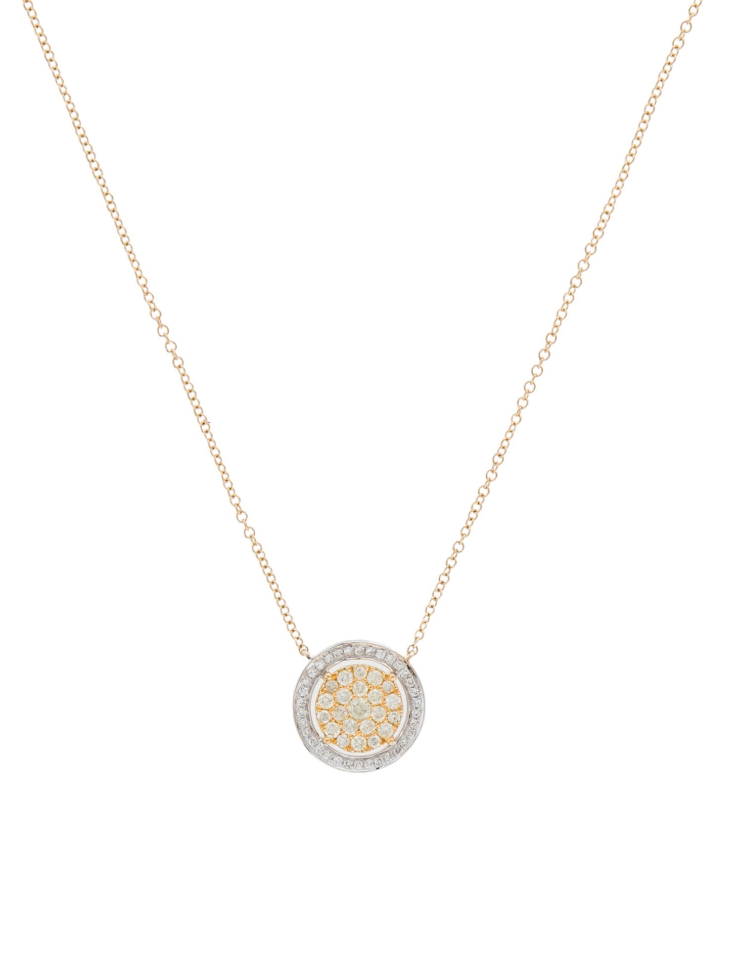 Necklace 14K Diamond Pendant Necklace