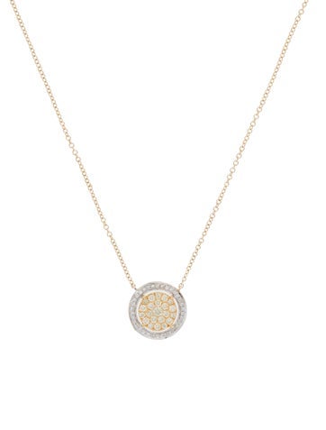 Necklace Pendant 14K Diamond