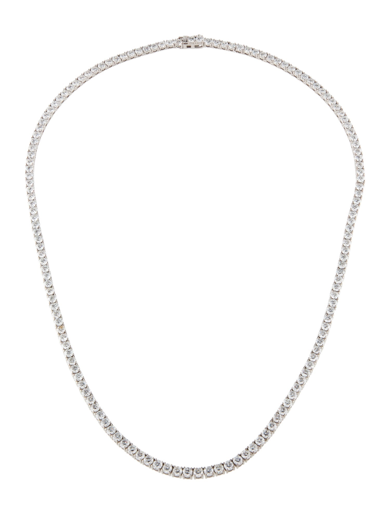 Necklace 14K 21.50ctw Lab-Grown Diamond Tennis Necklace