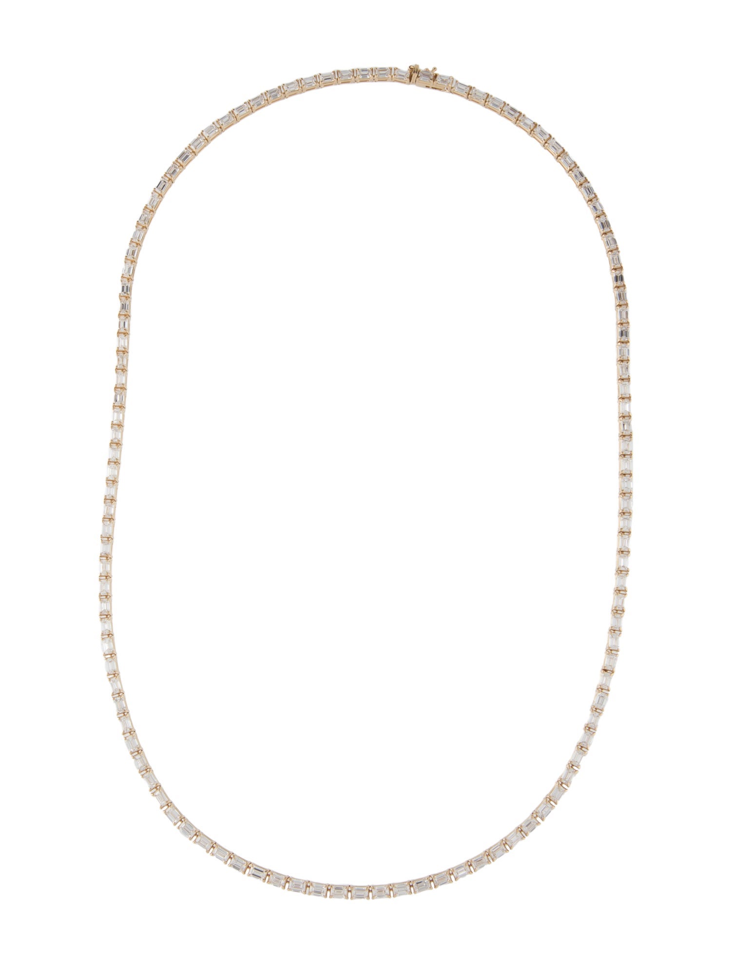 Necklace 14K 23.60ctw Lab-Grown Diamond Tennis Necklace