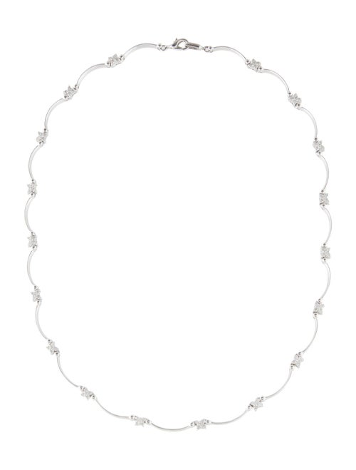 Necklace 14K Diamond Collar Necklace